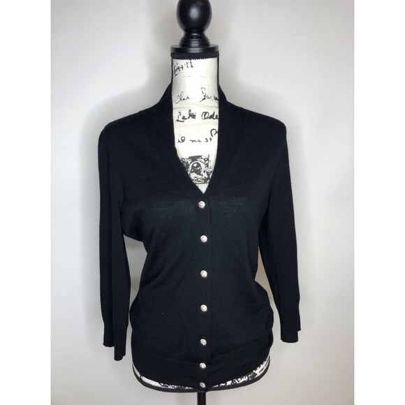 black cardigan no buttons